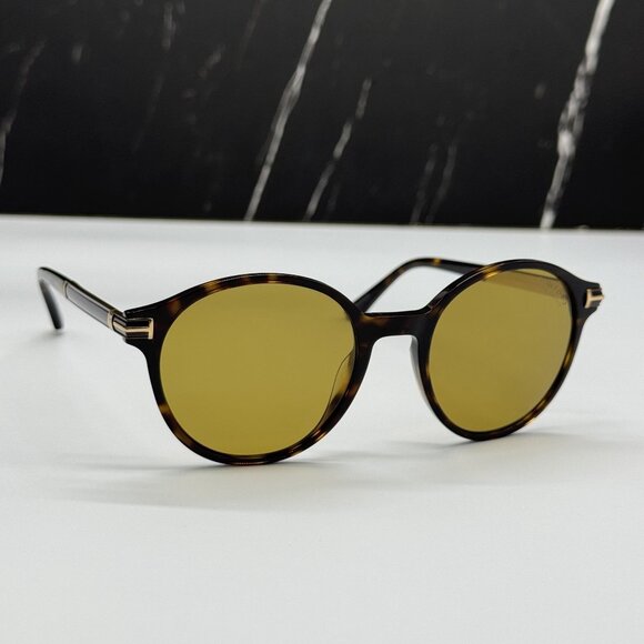 NEW TOM FORD ARAKI TF1184 52H POLARIZED HAVANA SUNGLASSES TOM FORD FT1184 52H main image 5